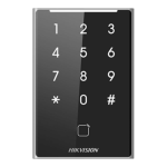 Cititor de proximitate MIFARE cu tastatura integrata, Wiegand, RS485 - HIKVISION DS-K1109DKB - imagine 2