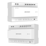 KIT videointerfon 2 fire pentru 1 familie, monitor 7 inch, Alarma, IK08, Card 32GB - HIKVISION DS-KIS704EY-SS - imagine 4