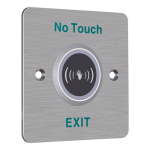 Buton iesire no touch, montaj ingropat, panou frontal Otel inoxidabil - HIKVISION DS-K7P03 - imagine 2