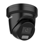 Deep Learning, ColorVu, Dual Light - Camera IP, 4MP, lentila 2.8mm, IR 40m, WL 40m, Mic, PoE, Neagra - HIKVISION DS-2CD2347G2H-LIU-BLACK-2.8mm - imagine 2