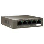 Switch 4 porturi Gigabit PoE, 1 port Uplink Gigabit - Tenda TND-TEG1105P-4-63W - imagine 2