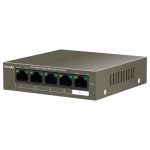Switch 4 porturi Gigabit PoE, 1 port Uplink Gigabit - Tenda TND-TEG1105P-4-63W - imagine 3