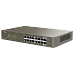Switch 16 porturi Gigabit PoE - Tenda TND-TEG1116P-16-150W - imagine 3