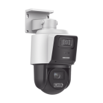 Camera IP PTZ TandemVu, 4MP dual, zoom optic 4X, IR 40m & WL 30m - HIKVISION DS-2SE3C404MWG-E14-2.8mm - imagine 2