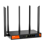 Router business, multi-WAN, WiFi 6, Dual Band, AX3000, 200 utilizatori, Management - TENDA TND-W30E