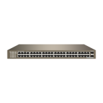Switch 48 porturi Gigabit, 2 porturi SFP Gigabit, L2 Cloud Management - IP-COM G3350F