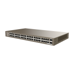 Switch 48 porturi Gigabit, 2 porturi SFP Gigabit, L2 Cloud Management - IP-COM G3350F - imagine 2