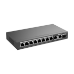 Switch 8 x RJ45 1G PoE, combo 1 x RJ45 + 1 x SFP 1G, Cloud Management - Ruijie Reyee RG-ES210GS-P - imagine 2