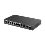 Switch 8 x RJ45 1G PoE, combo 1 x RJ45 + 1 x SFP 1G, Cloud Management - Ruijie Reyee RG-ES210GS-P - imagine 3