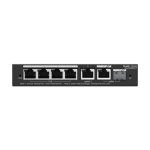 Switch 4 x RJ45 1G PoE, 1 x RJ45 1G, combo 1 x RJ45 + 1 x SFP 1G, Cloud Management - Ruijie Reyee RG-ES206GS-P - imagine 2