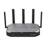 Router WiFi 6 Dual Band, 5 porturi GE, AX3000, Cloud Management - Ruijie RG-EG105GW-X