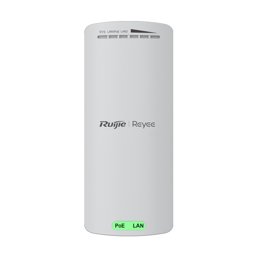 img20615large Bridge wireless 2.4GHz, 300Mbps, 0.5 km, PoE IN, Cloud Management - Ruijie RG-EST100-E - imagine 1