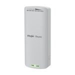 Bridge wireless 2.4GHz, 300Mbps, 0.5 km, PoE IN, Cloud Management - Ruijie RG-EST100-E - imagine 2