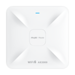 Access Point Wireless AX3000 Dual-Band, Wi-Fi 6, 1x RJ45 2.5G, 1x RJ45 1G, PoE IN, Cloud Management - Ruijie RG-RAP2260