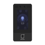 Terminal control acces TCP/IP cu Recunoastere faciala, Amprenta, Card Mifare, PIN, 2MP, WiFi, PoE - HIKVISION DS-K1T342MFWX-E1