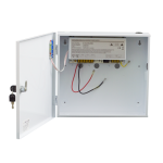 Sursa de alimentare 12V/10A, back-up in cabinet metalic SDC-12-10B