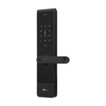 Incuietoare rezidentiala WiFi, cititor de amprenta, carduri, tastatura, sonerie, compatibila ZSmart - ZKTeco DL-SL01-T430H - imagine 3