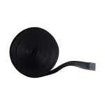Banda textila de fixare PREMIUM, latime 15mm, negru, (10M fiecare) - CELO 9419TXS