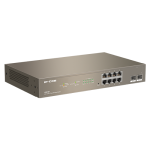 Switch 8 x RJ45 Gigabit, 2 x SFP Gigabit Uplink, Cloud Management - IP-COM G3310F - imagine 2