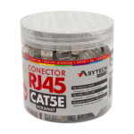Mufa RJ-45 FTP Cat.5e, ecranata, 50Âµ (100 buc) RJ45M-CAT5E-50U-JAR