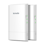 Kit 2 bucati Access Point Bridge, Wi-Fi 5, 5GHz, max. 867 Mbps, PoE IN, 1 km, Management - TENDA TND-O1-5G-Kit