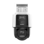 Camera TandemVu PTZ, 4MP, 10X, IR max. 80m DarkFighter, WL 30m - HIKVISION  DS-2SE3C410MWG-E14-2.8mm