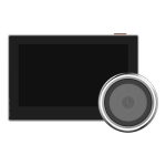 Vizor electronic smart, Wi-Fi, FullHD 1080P, monitor 4.3 inch, acumulator 2200mAh - EZVIZ CS-HP2-2MP