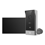 Kit video-interfon, monitor tactil 7 inch, 2 fire, camera 2MP, IR 5m, SDcard, Wi-Fi6 - EZVIZ CS-HP5-2MP - imagine 2