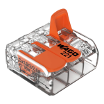 Conector derivatie 3 fire, max. 6 mmÂ² (30 buc.) - WAGO 221-613
