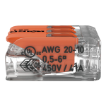 Conector derivatie 3 fire, max. 6 mmÂ² (30 buc.) - WAGO 221-613 - imagine 4