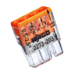 Conector compact de imbinare, 3 fire, max. 2.5 mmÂ² (100 buc.) - WAGO 2273-203 - imagine 2