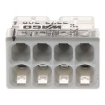 Conector compact de imbinare, 8 fire, max. 2.5 mmÂ² (50 buc.) - WAGO 2273-208 - imagine 2