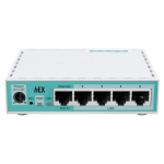 Router hEX, 5 porturi Gigabit, USB, PoE IN - MikroTik E50UG - imagine 2