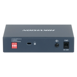 Switch 4 porturi PoE Gigabit, 1 port Hi-PoE, 1 port uplink 1G - HIKVISION DS-3E0505HP-E - imagine 3