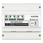 Doza derivatie video 10 iesiri pentru EXPERT, G3 - ELECTRA VCB.10RJ3.ELGTL