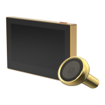 Vizor electronic smart, Wi-Fi, FullHD 1080P, monitor 4.3 inch, acumulator 2200mAh, Auriu - EZVIZ CS-HP2-Golden - imagine 2