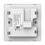 Access Point Wi-Fi 5, AC1300 Dual-Band, 2 dBi, 2 x RJ45 100 Mbps, PoE IN, Cloud Management - Ruijie RG-RAP1200(F) - imagine 3