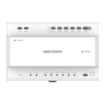 Distribuitor Video/Audio 2 fire pentru 6 posturi - HIKVISION DS-KAD706Y - imagine 2