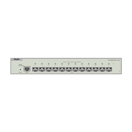 img24663large Switch L3, 12 x SFP+ 10G, Cloud Management - Ruijie RG-NBS5500-12XS - imagine 1