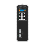 Switch industrial 3 x RJ45 1G PoE+, 1 x RJ45 1G Hi-PoE, 2 x SFP 1G, Cloud Management - Ruijie Reyee RG-NIS2100-4GT2SFP-HP - imagine 3