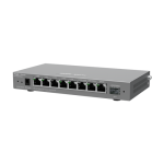 Router 8 porturi RJ45 1 Gbps, 1 port SFP 1 Gbps, 200 clienti, Multi-WAN, Cloud Management - Ruijie RG-EG209GS - imagine 2