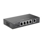 Switch 4 x RJ45 1G PoE, 1 x RJ45 1G, Cloud Management - Ruijie Reyee RG-ES205GC-P - imagine 2
