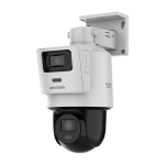 Camera PTZ IP, TandemVu, 4+4MP, lentile 2.8/8mm, IR 30m, WL 30m, Audio - HIKVISION DS-2SE2C400MWG-E14-2.8/8mm