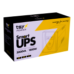 UPS TSY Power, 3000VA/1800W, LCD, AVR-repornire automata, 4 x Schuko TSY-MP-3K0-LCD - imagine 3