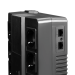 UPS TSY Power, 1000VA/600W, LCD, AVR-repornire automata, Management, 8 x Schuko, 2 x RJ45, 1 X USB type B TSY-D-1K0-LCD - imagine 3