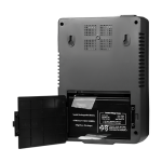 UPS TSY Power, 1000VA/600W, LCD, AVR-repornire automata, Management, 8 x Schuko, 2 x RJ45, 1 X USB type B TSY-D-1K0-LCD - imagine 4