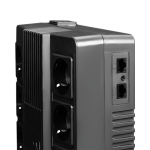 UPS TSY Power, 1000VA/600W, LED, AVR-repornire automata, Management, 8 x Schuko, 2 x RJ45, 1 X USB type B TSY-D-1K0-LED - imagine 3