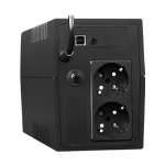 UPS TSY Power, 600VA/360W, LCD, AVR-Repornire automata, Management, 2 x Schuko, 2 x RJ45, 1 X USB type B TSY-MP-0K6-LCD - imagine 2