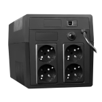 UPS TSY Power, 1200VA/720W, LED, AVR-repornire automata, Management, 4 x Schuko, 2 x RJ45, 1 X USB type B TSY-MP-1K2-LED - imagine 2