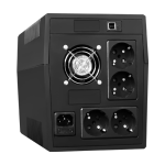 UPS TSY Power, 2000VA/1200W, LED, AVR-repornire automata, Management, 4 x Schuko, 2 x RJ45, 1 X USB type B TSY-MP-2K0-LED - imagine 2